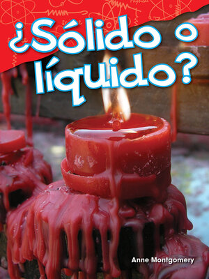 cover image of ¿Sólido o líquido?